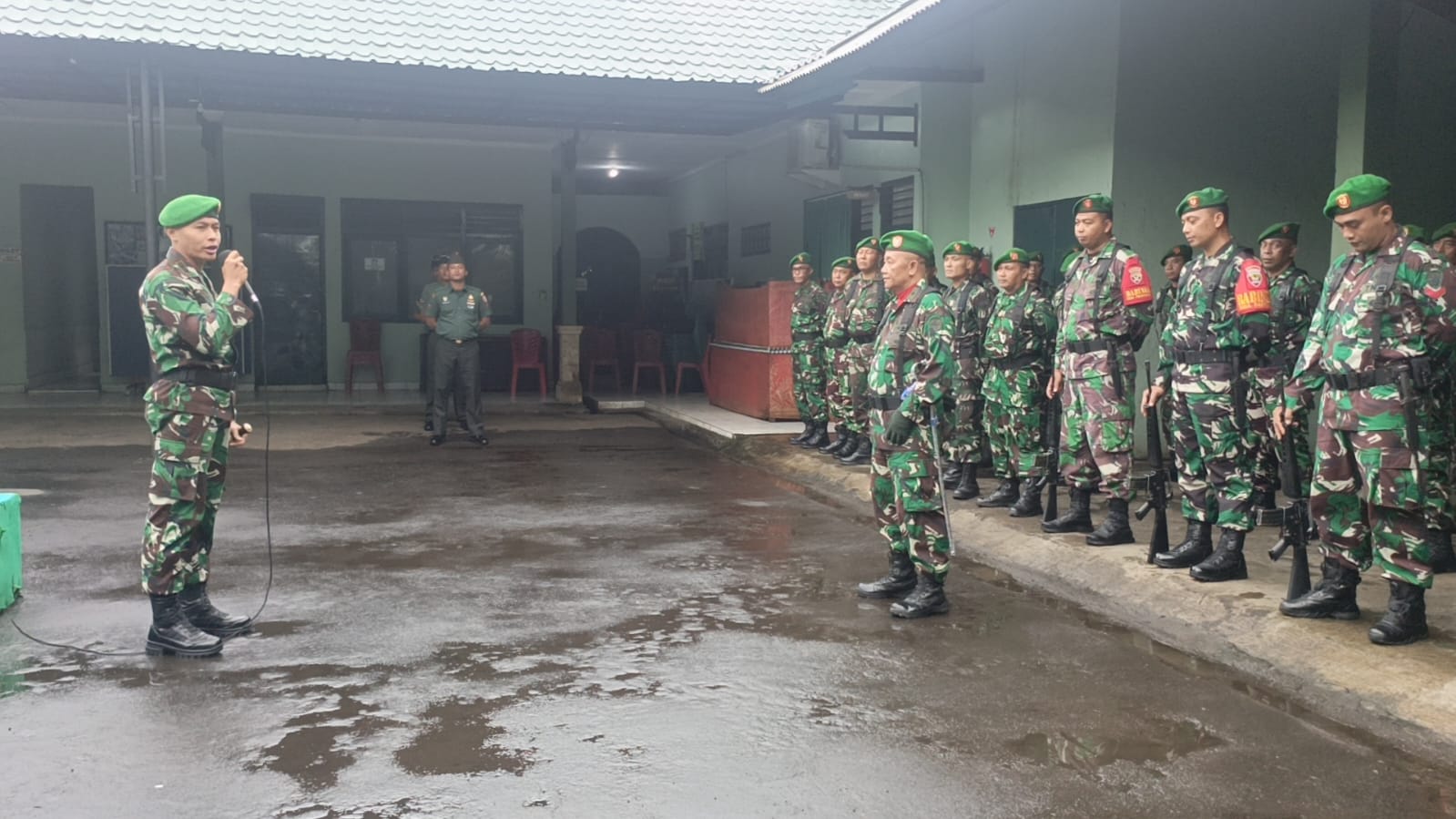 Dandim Tabanan Tegaskan Disiplin Prajurit: Kendaraan Dinas Dibatasi, Kesehatan Jadi Prioritas Utama