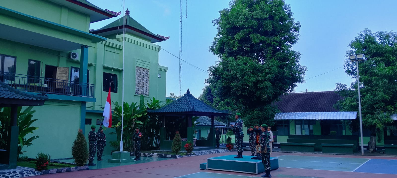 Pimpin Upacara Hari Senin, Ini Penekanan Dandim Klungkung