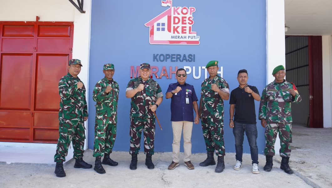 Direktur PT Agrinas Pangan Nusantara Tinjau Progres KDKMP di Wilayah Kodim 1630/Mabar