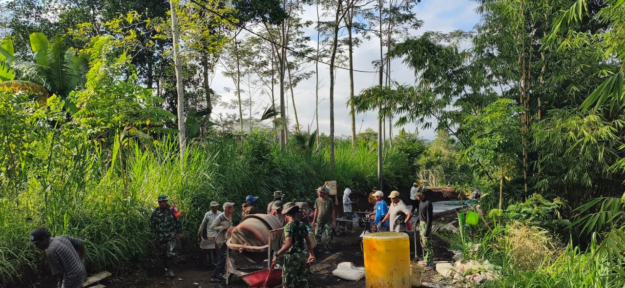 Progres TMMD Karangasem Capai 91,78 Persen, Rabat Beton 1,45 Kilometer Segera Permudah Akses Warga