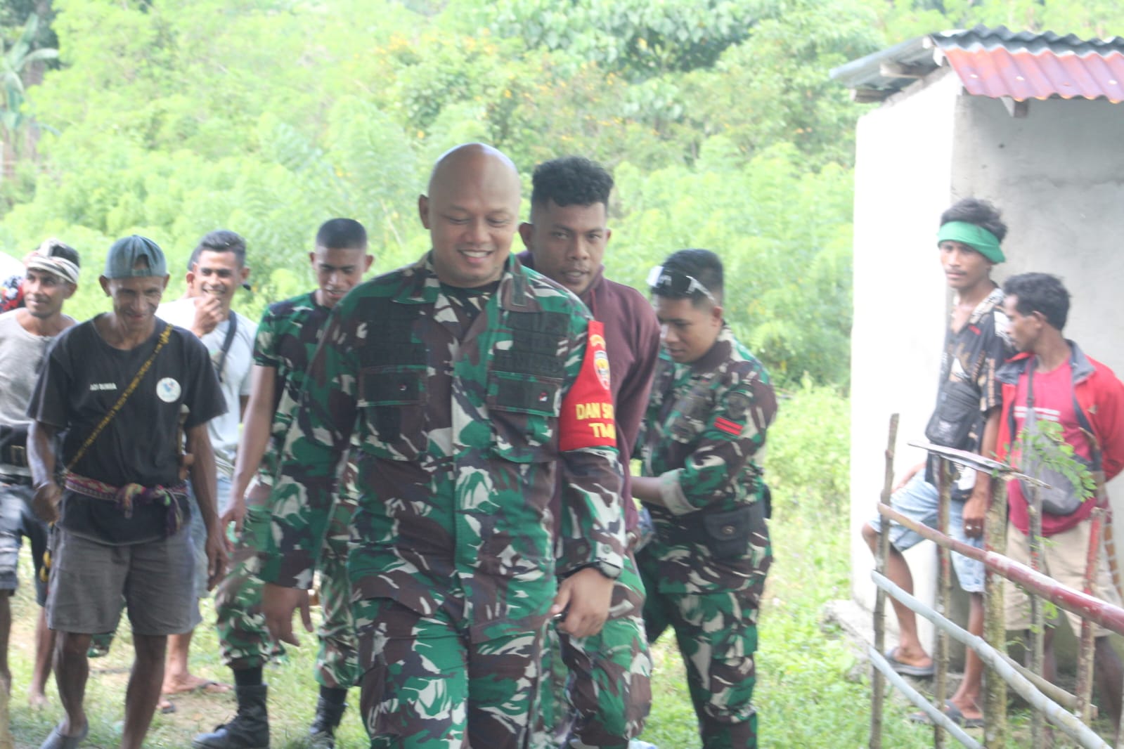 Pastikan Progres Maksimal, Dandim 1629/SBD Cek Kegiatan TMMD ke-128