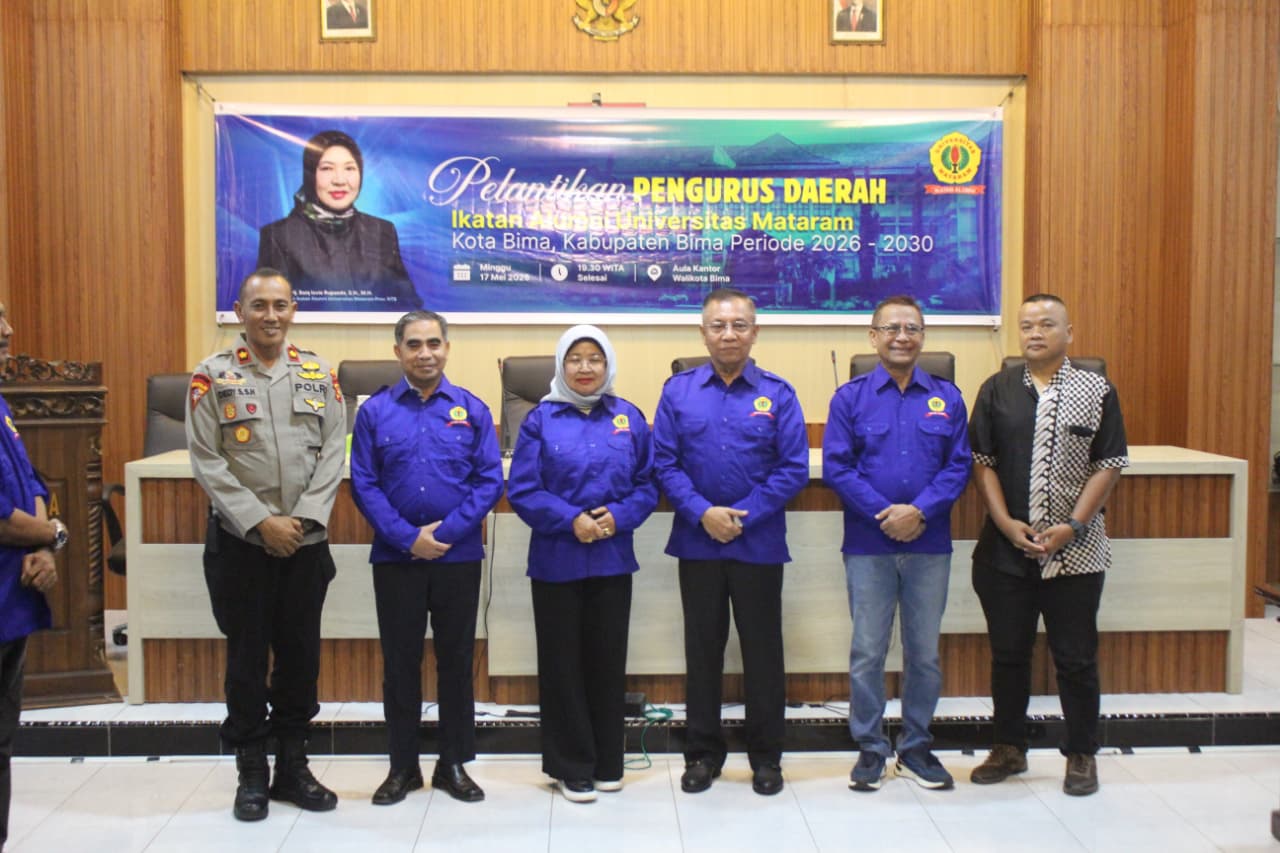 Dandim 1608/Bima Hadiri Pelantikan PD IKA UNRAM, Perkuat Sinergi Alumni dan Pemerintah Daerah
