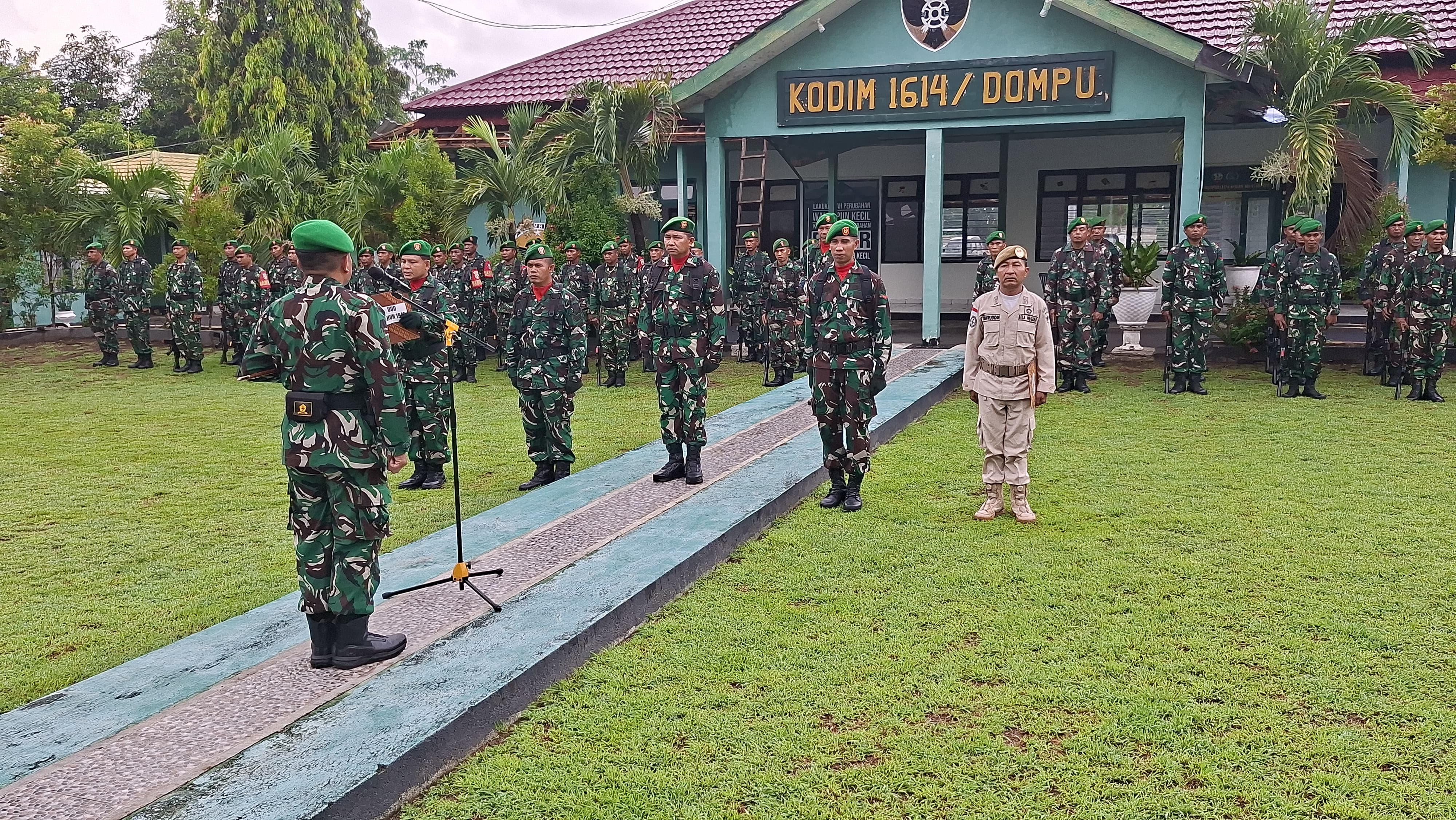 Dandim 1614/Dompu: Prajurit Harus Bijak dan Utamakan Solusi bagi Masyarakat