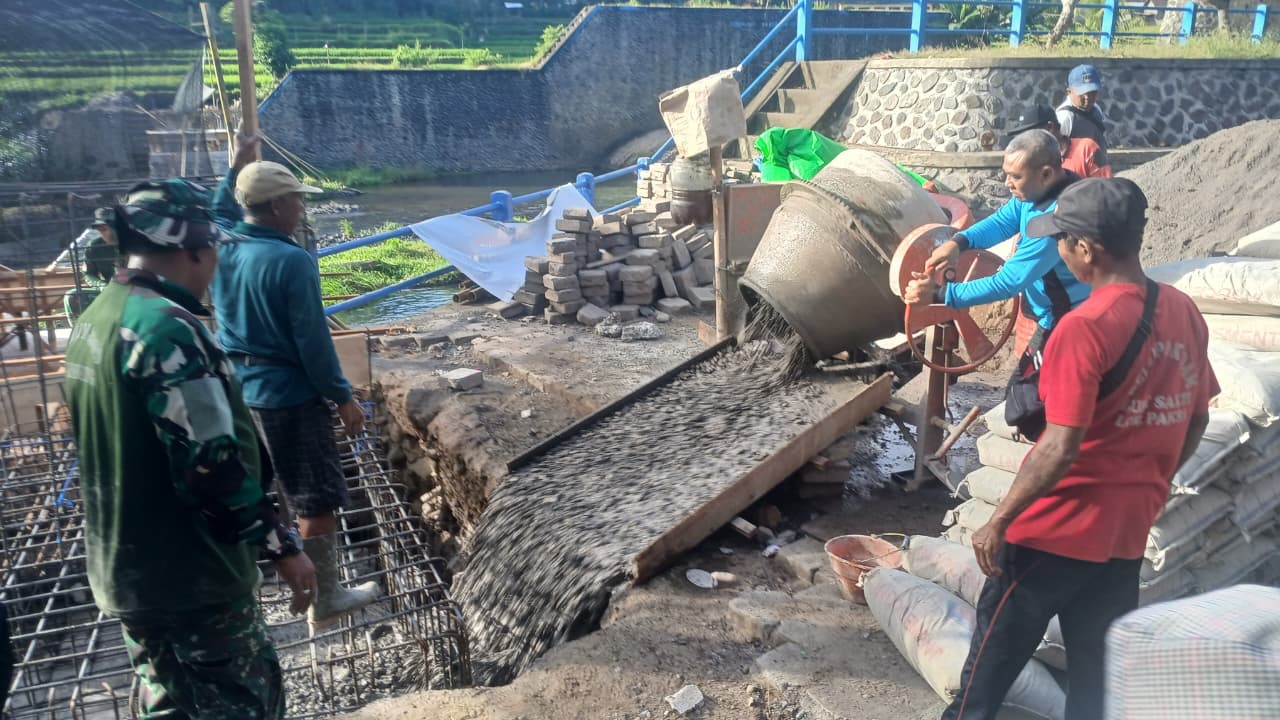 Jembatan Perintis Garuda di Seririt Capai 48 Persen, Konektivitas Desa Lokapaksa–Ringdikit Kian Menguat