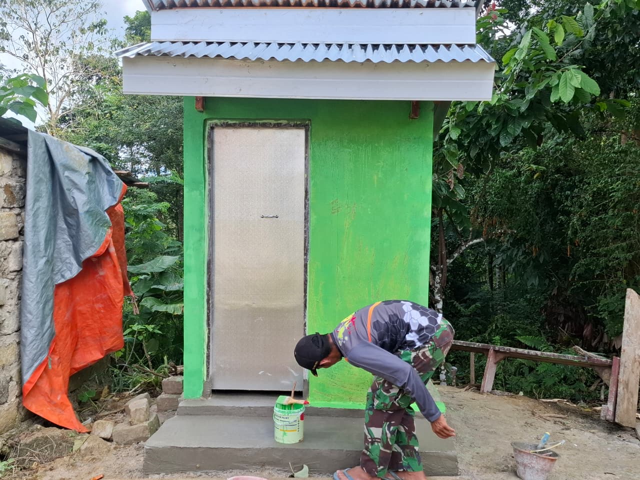 Program TMMD Ke-128 Hadirkan Fasilitas Sanitasi Layak di Desa Umbu Wangu