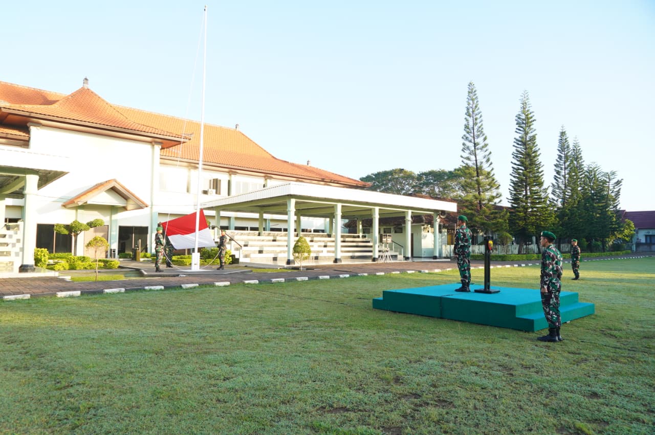 Upacara Harkitnas ke-118, Kasdam IX/Udayana Tekankan Kedaulatan Digital Bangsa