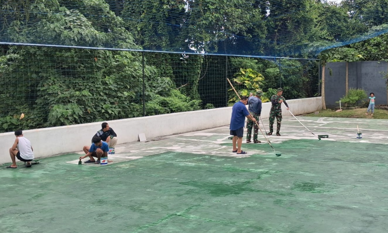 Karya Bakti Kodim Tabanan Sentuh Hati, Fasilitas Panti Asuhan Salam Berubah Drastis