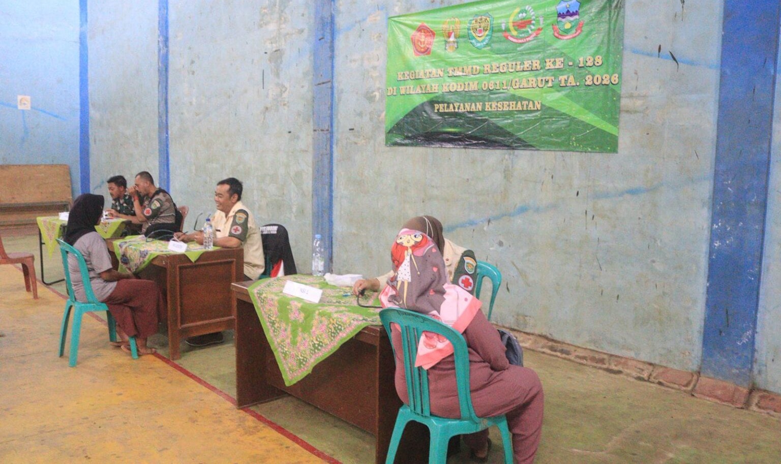 Pelayanan Kesehatan Jadi Program Rutin, TMMD Ke-128 Kodim 0611/Garut Wujudkan Kesejahteraan Warga Desa