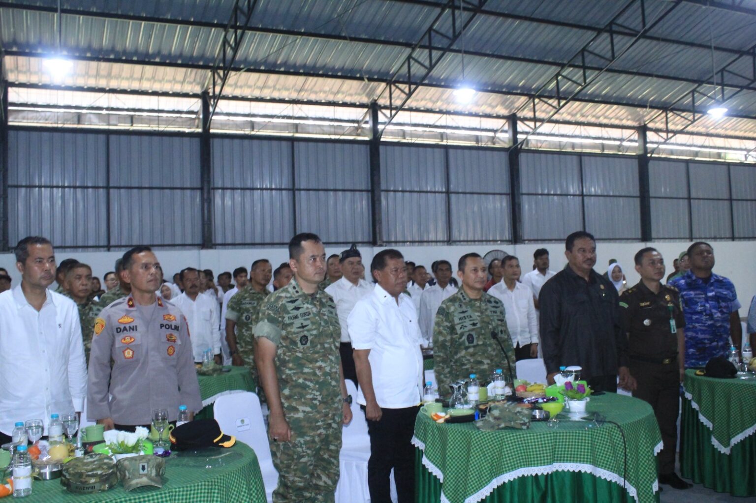 Dandim 0617/Majalengka Hadiri Peresmian Operasionalisasi 1.061 KDKMP Melalui Vicon
