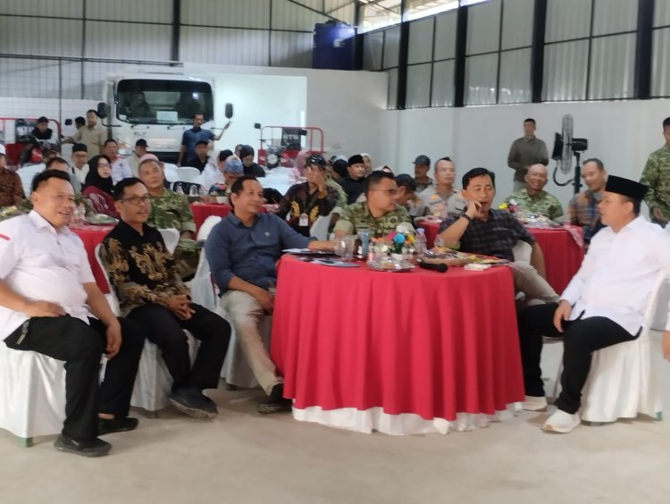 Unsur Forkopimda Pandeglang Hadiri Vidcon Peresmian 1.061 KDKMP Oleh Presiden Prabowo