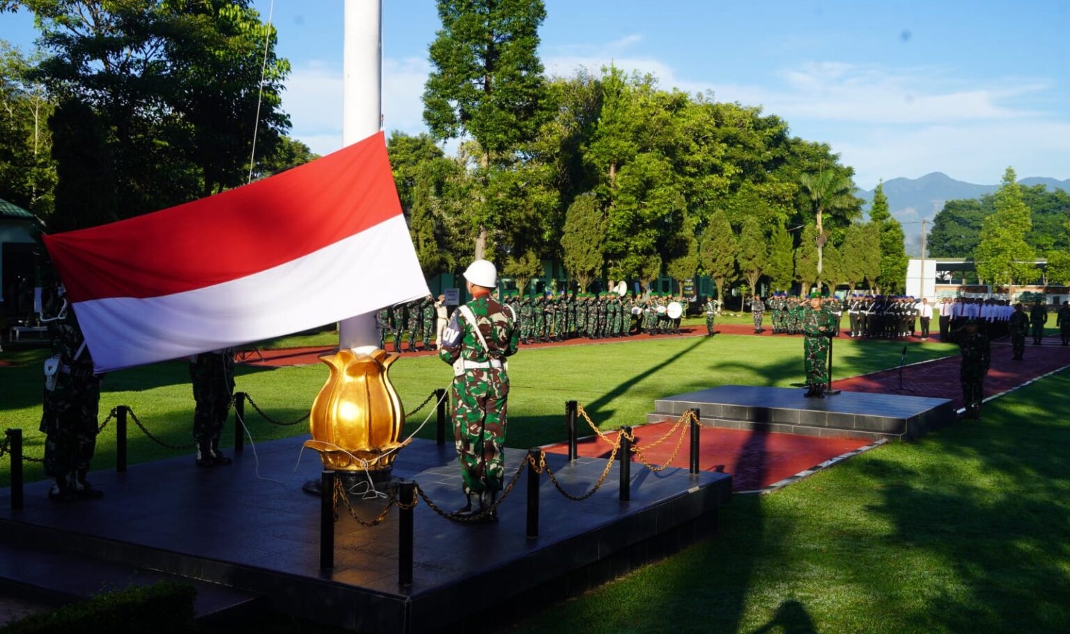 Danrem 062/Tn, Pimpin Upacara 17 Mei 2026
