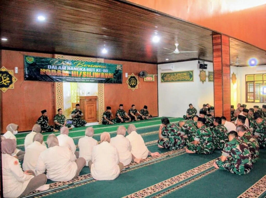 Khidmat! Kodim 0612/Tasikmalaya Gelar Doa Bersama: Rangkai HUT ke 80 Kodam III/Siliwangi