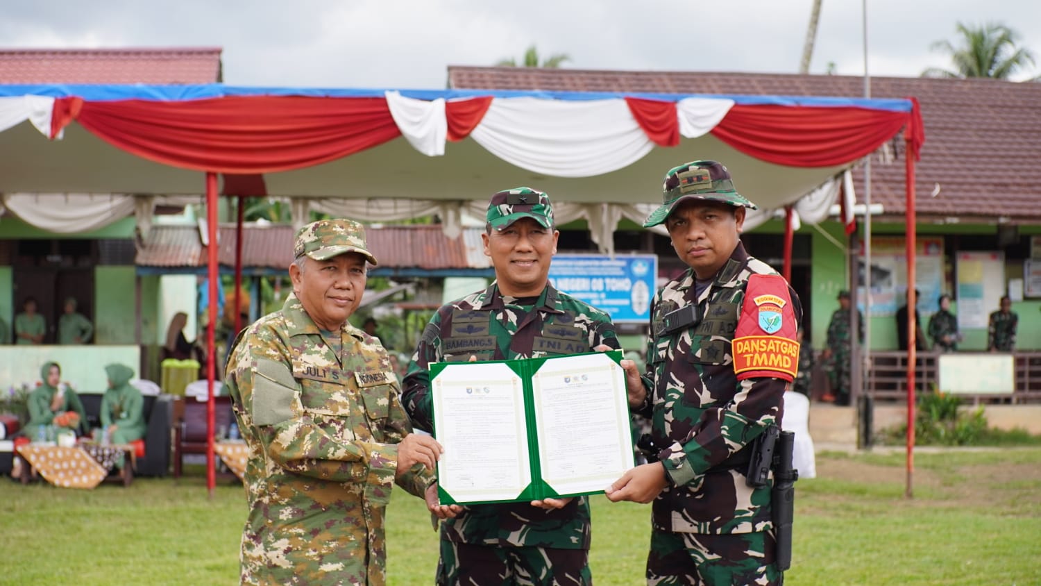 TMMD ke-128 Ditutup, Kasdam XII/Tpr: Gotong Royong Jadi Kunci Pembangunan Desa
