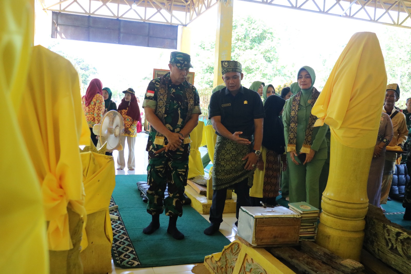 Pangdam XII/Tpr Ziarah ke Makam Raja Tanjungpura di Ketapang