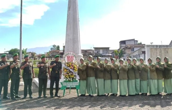 Kasdim 0622/Kab. Sukabumi Hadiri Ziarah Rombongan Peringatan HUT Ke-80 Kodam III/Siliwangi