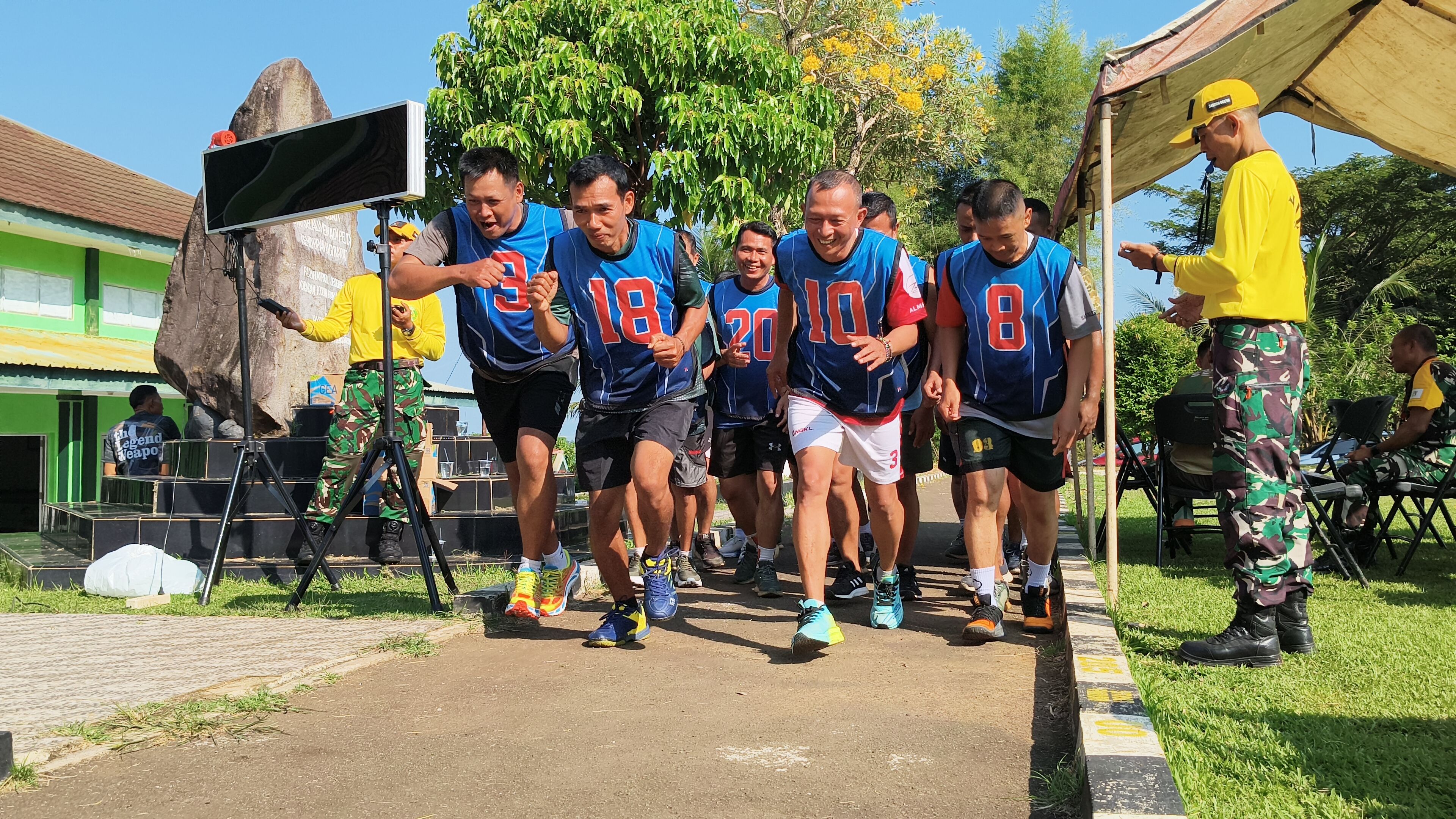 Kodim 0622/Kab. Sukabumi Gelar Garjas Periodik I TA 2026, Tingkatkan Kebugaran dan Kesiapan Prajurit