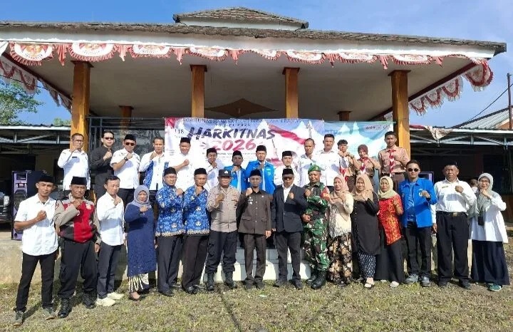 Babinsa Koramil 2210/Pabuaran Hadiri Upacara Hari Kebangkitan Nasional Bersama Forkopimcam