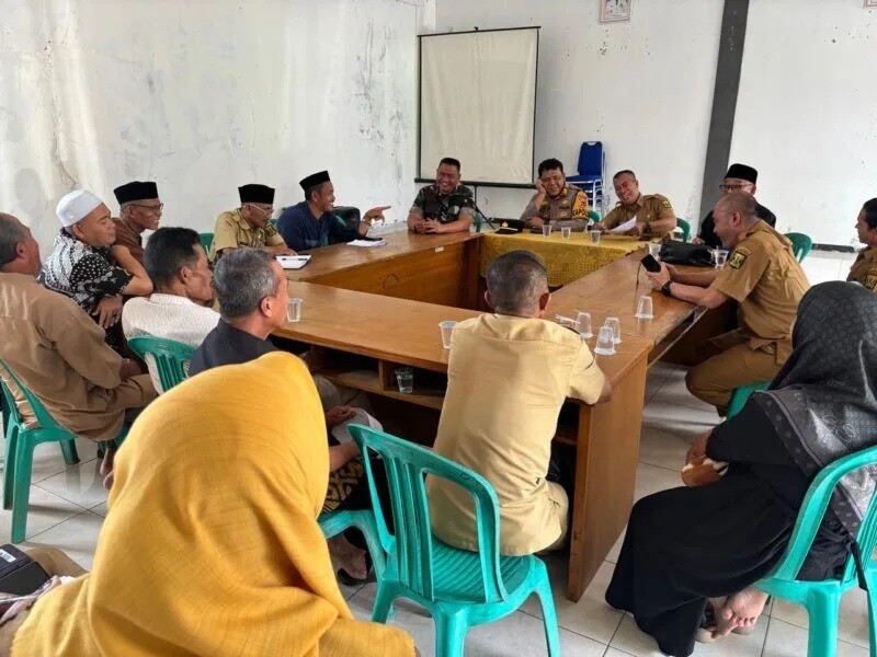 Danramil 2207/Jampangtengah Hadiri Rapat Koordinasi Persiapan Sholat Idul Adha Tingkat Kabupaten Sukabumi