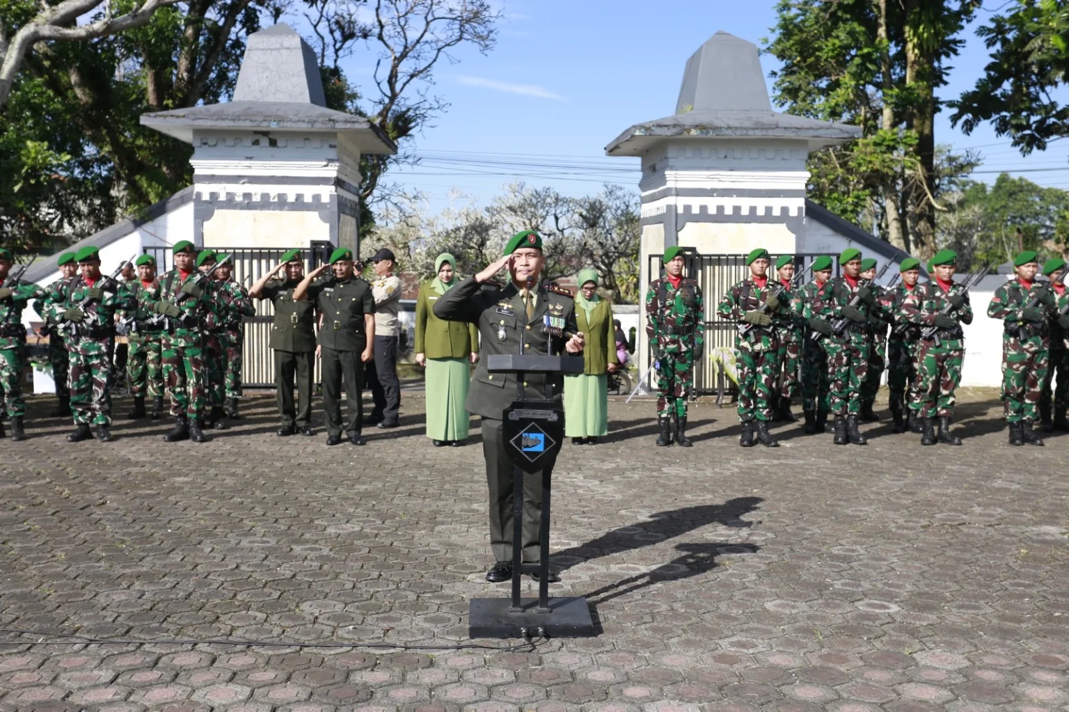 Semangat Patriotisme Menggema di TMP Surya Kencana pada HUT ke-80 Kodam III/Siliwangi