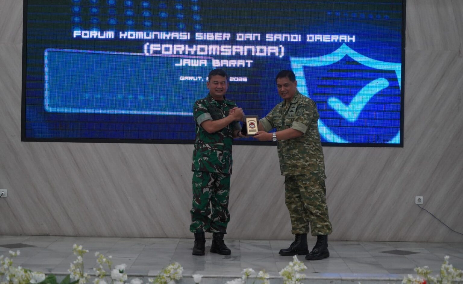 Danrem 062/Tn Hadiri Kegiatan Forkomsanda Provinsi Jawa Barat di Kabupaten Garut