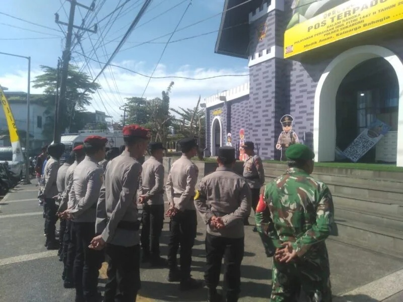 Babinsa Koramil 2202/Palabuhanratu Laksanakan Apel Pengamanan Hari Nelayan
