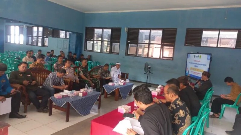 Danramil 2201/Cisolok Hadiri Sosialisasi SPMB di SMAN 1 Cisolok