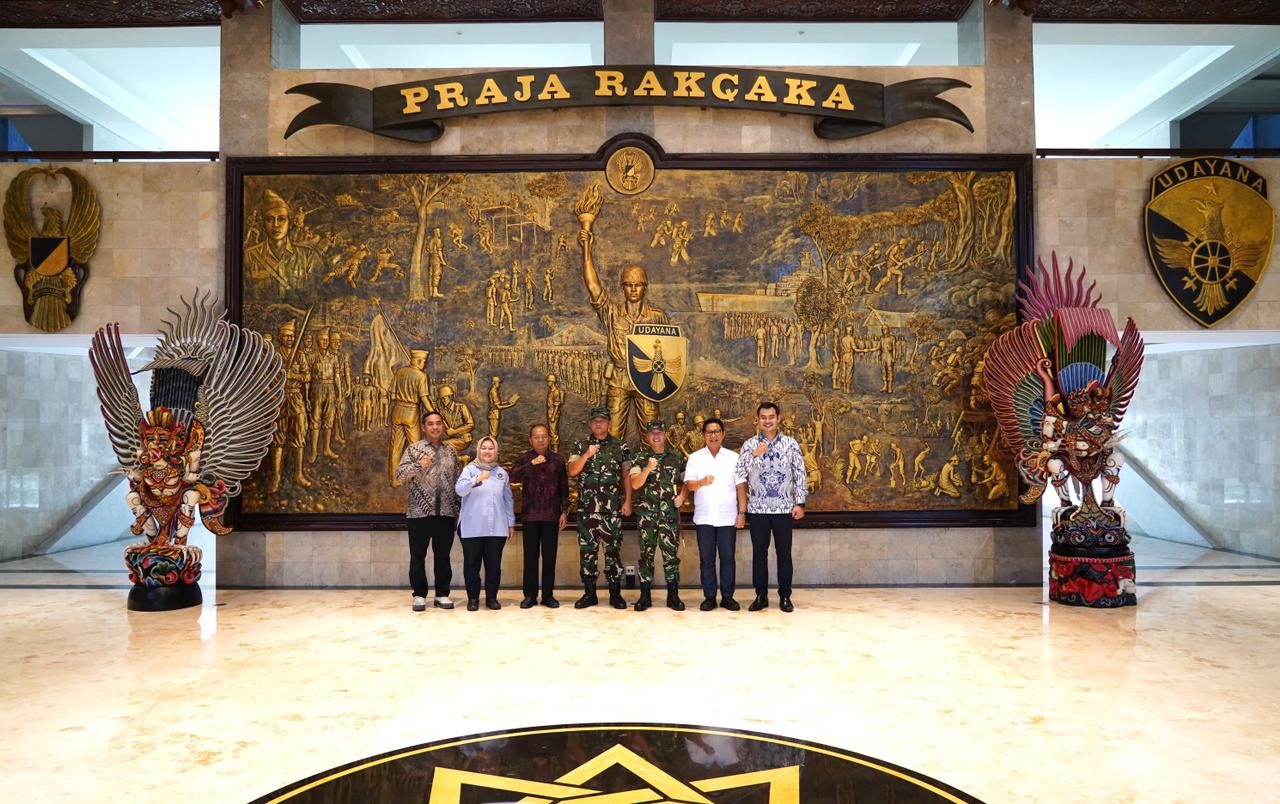 KASAD Jenderal TNI Maruli Simanjuntak Tiba di Makodam IX/Udayana dalam Kunjungan Kerja di Bali