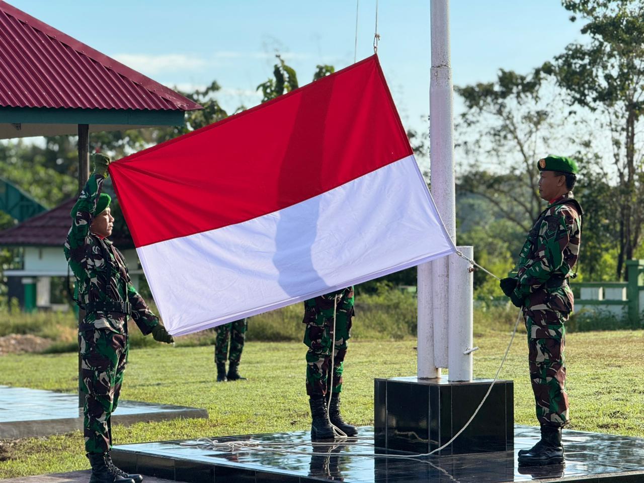 Upacara Senin Pagi, Kodim Tekankan Semangat Pengabdian dan Disiplin