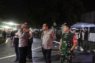 Dandim 0607/Kota Sukabumi dan Kapolres Langsung Amankan Konvoi Pesta Kemenangan Persib
