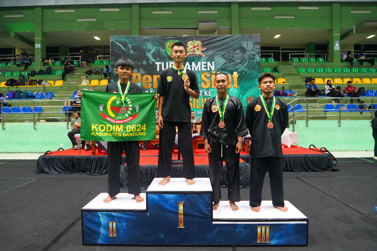 Raih Juara Umum II Pencak Silat di Piala Pangdam III Siliwangi, Letkol Kav. Samto Betah Apresiasi dan Bangga kepada Atlet Serta Pelatih