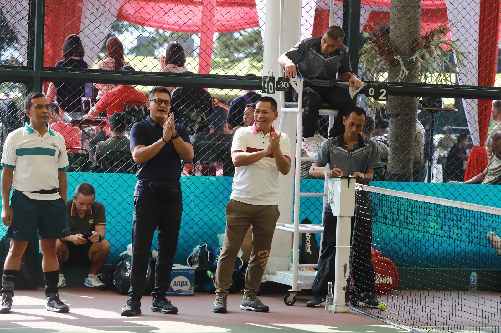 Kasad Jenderal TNI Maruli Simanjuntak Pimpin Olahraga Bersama di Kodiklatad Bandung
