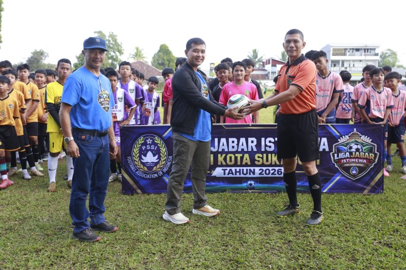 Dandim 0607 Sukabumi Buka Liga Jabar Istimewa 2026, Fokus Pembinaan Atlet Sepak Bola Usia Dini
