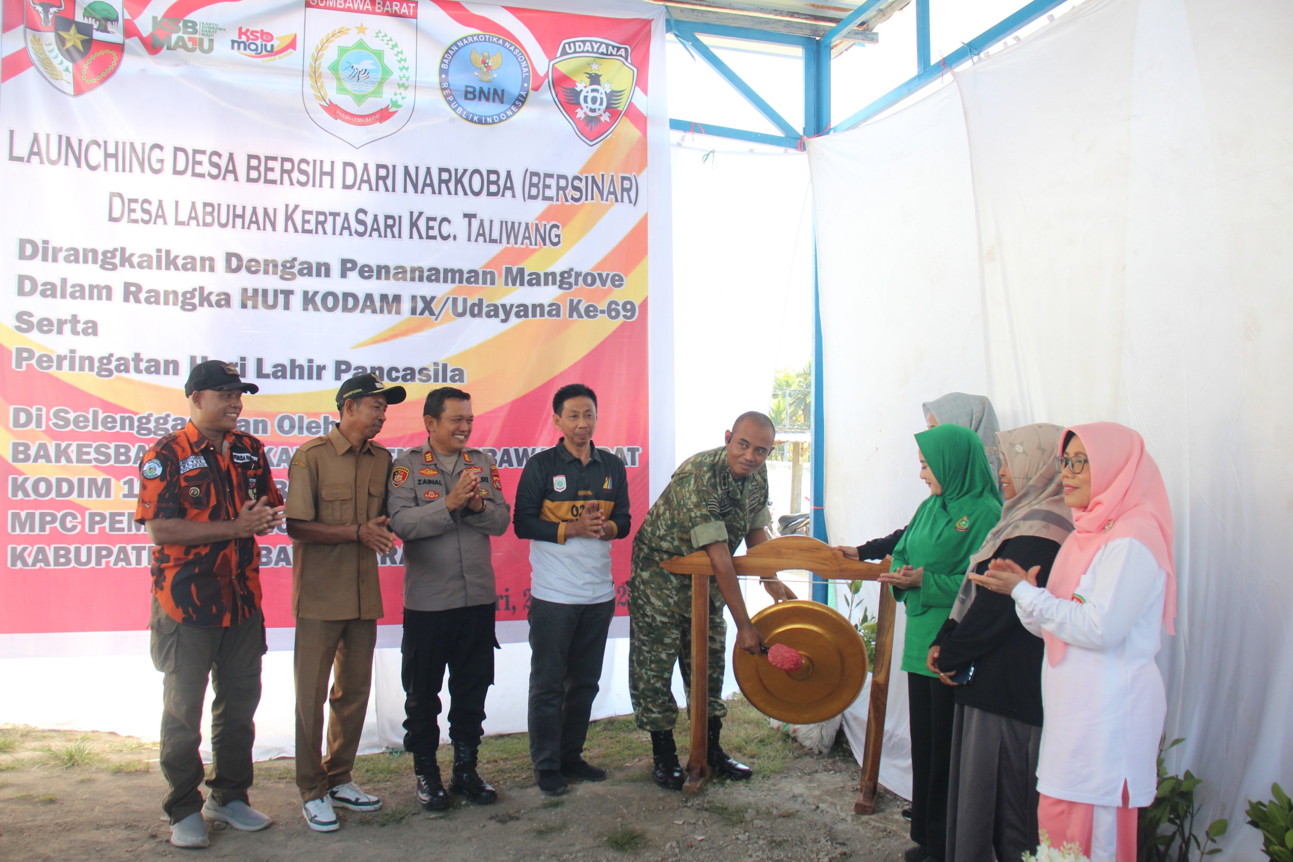 Launching Desa Bersinar, Wujud Komitmen Bersama Selamatkan Generasi Muda dari Narkoba