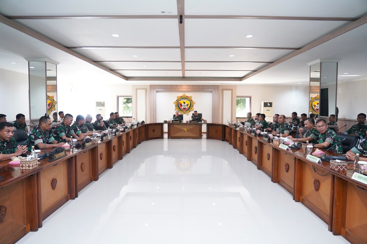 Kodam IX/Udayana Perkuat Transformasi Digital Lewat Penilaian Mandiri Sistekinfo TNI AD