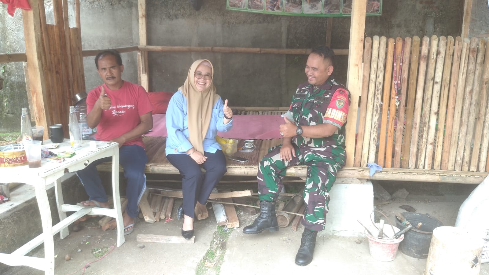 Babinsa Warudoyong Dorong Optimalisasi Pengelolaan Sampah Melalui Bank Sampah