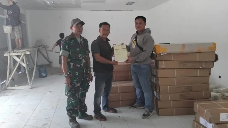Babinsa Koramil 2213/Jampangkulon Laksanakan Pendampingan KDKMP di Kecamatan Jampangkulon