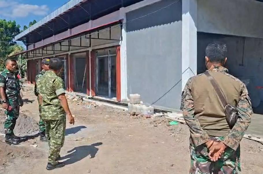 Pembangunan KDKMP Desa Suka Damai Terus Digenjot, Dandim Turun Langsung ke Lapangan