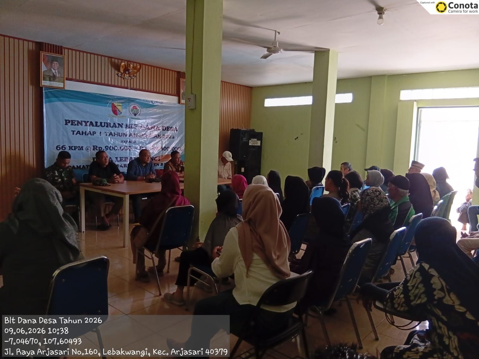 Penyaluran BLT DD Lebakwangi 2026: Babinsa Pantau Langsung 49 KPM
