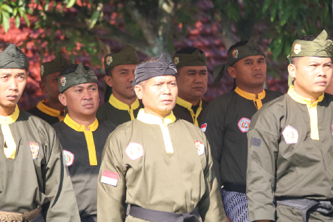 Dandim 0624/Kab. Bandung Hadiri Pengukuhan Pengurus Pencak Silat Militer di Wilayah Kodam III/Siliwangi