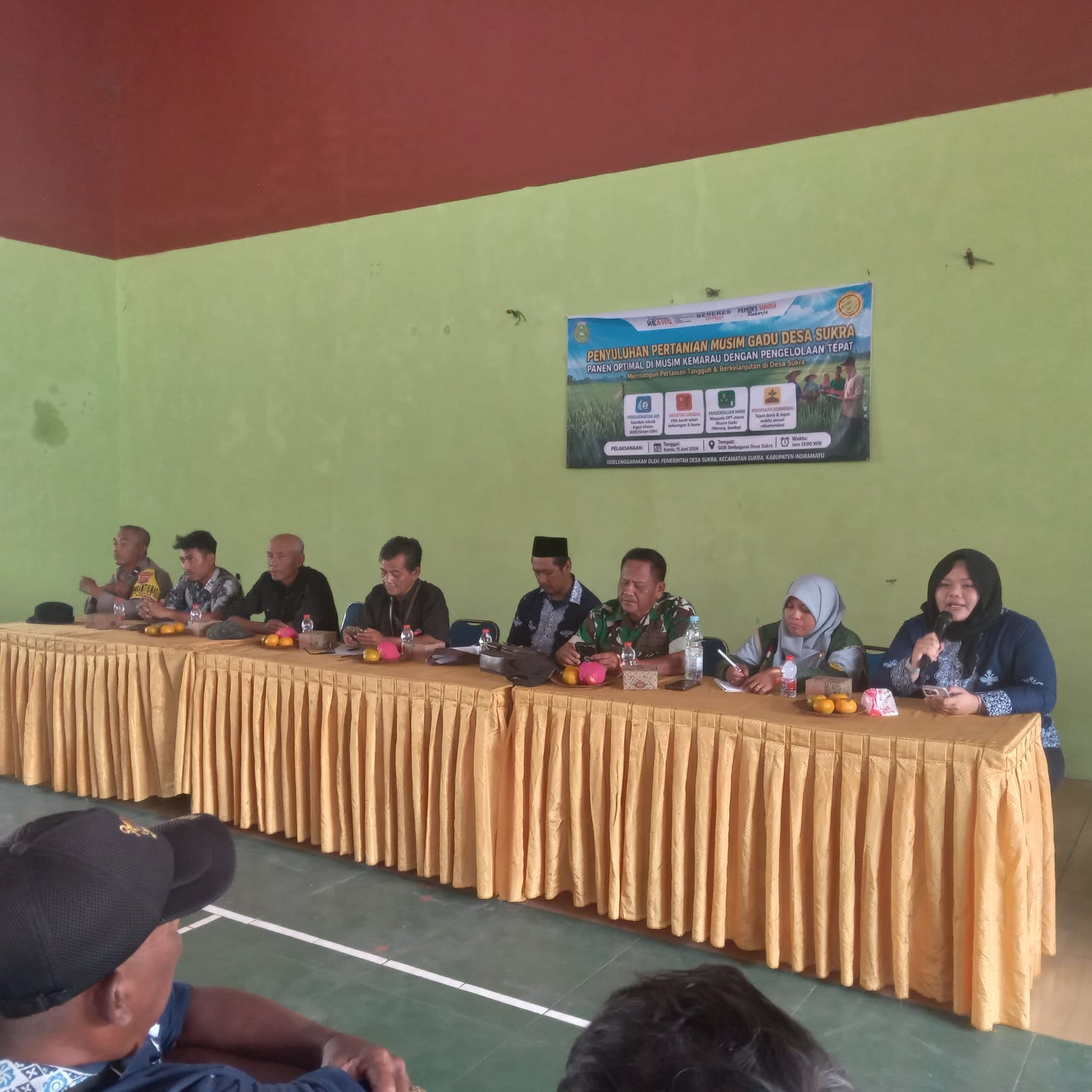 Antisipasi Dampak El Nino, Babinsa Sukra Peltu Wargana Gelar Penyuluhan Percepatan Tanam Musim Gadu 2026