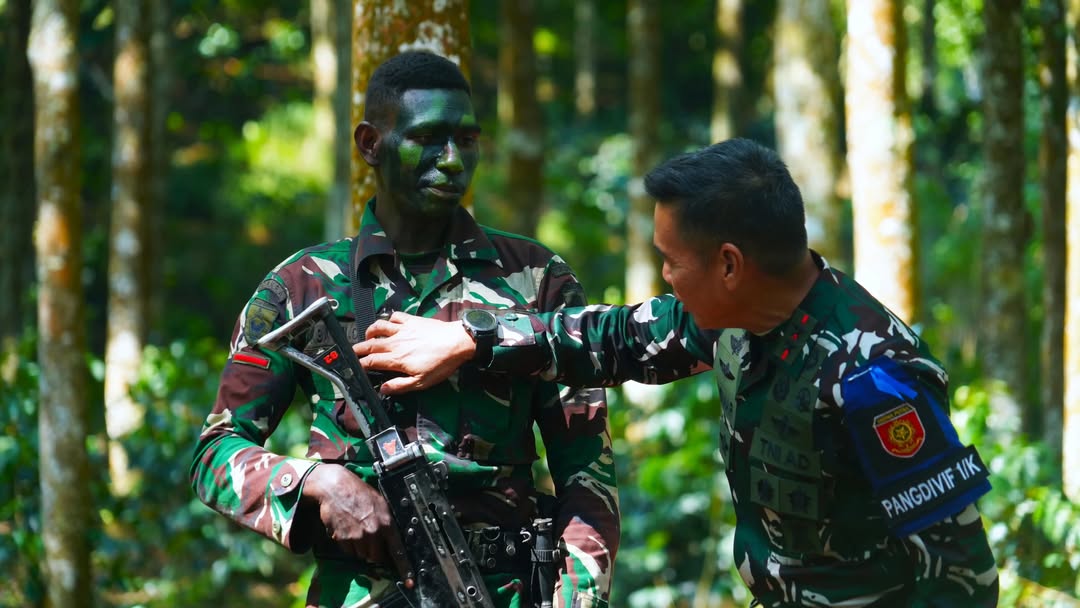 Pangdivif 1 Kostrad Tinjau Langsung Uji Siap Tempur Peleton Yonzipur 9 Kostrad