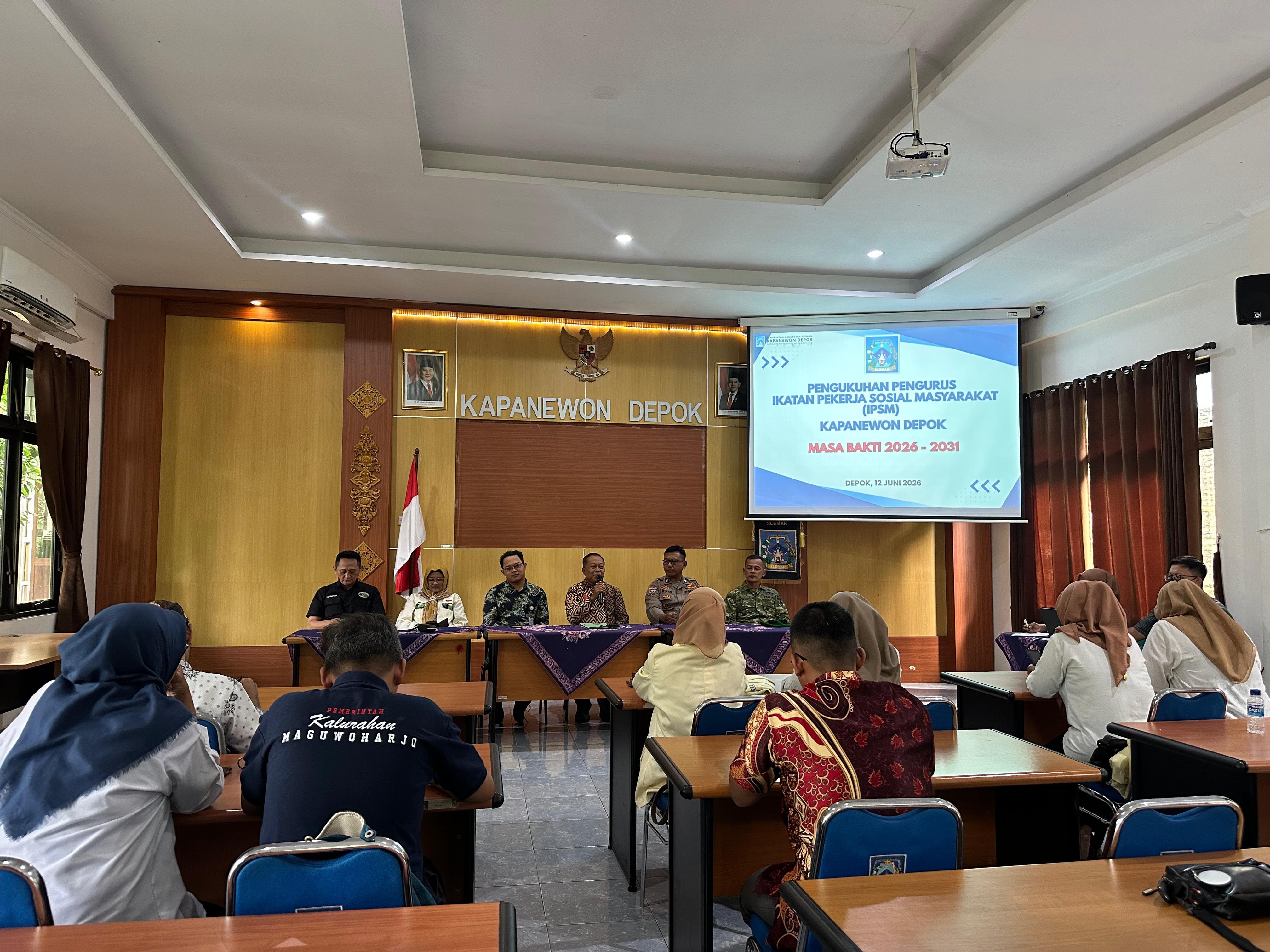 Koramil Depok Sleman Hadiri Pengukuhan IPSM