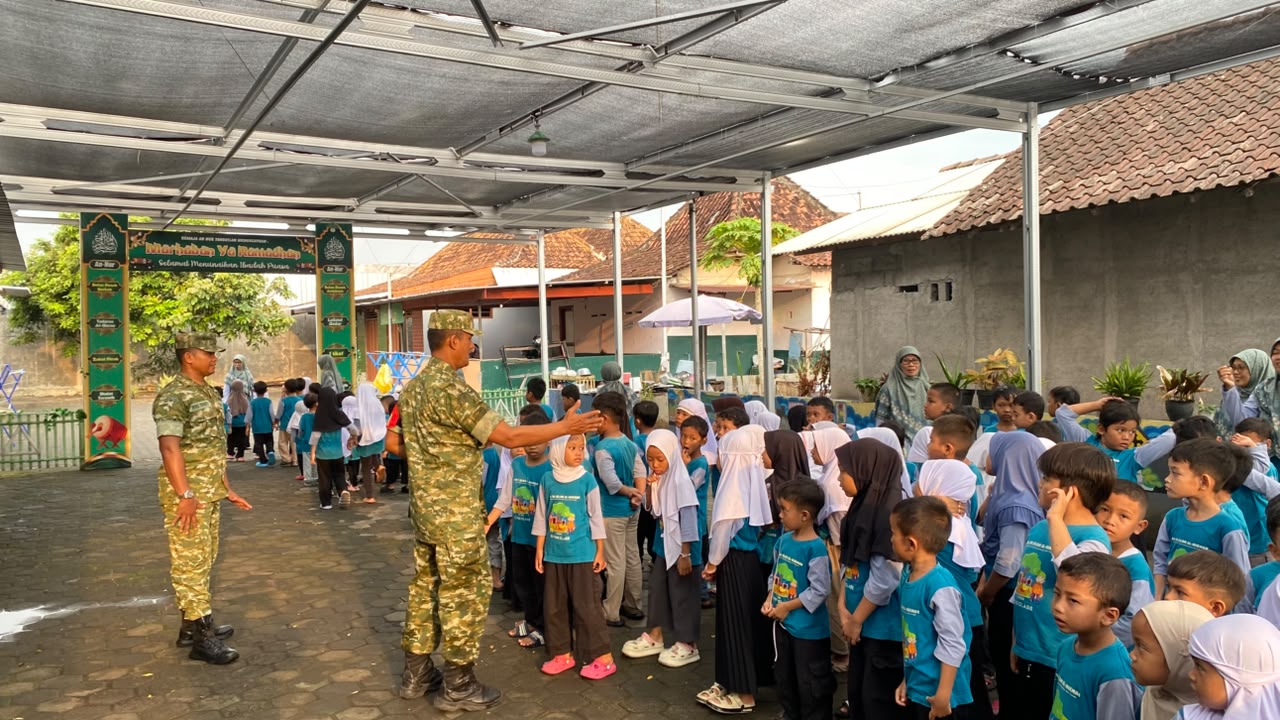 Kodim Sleman Gelar Kegiatan "TNI Sahabat Anak"