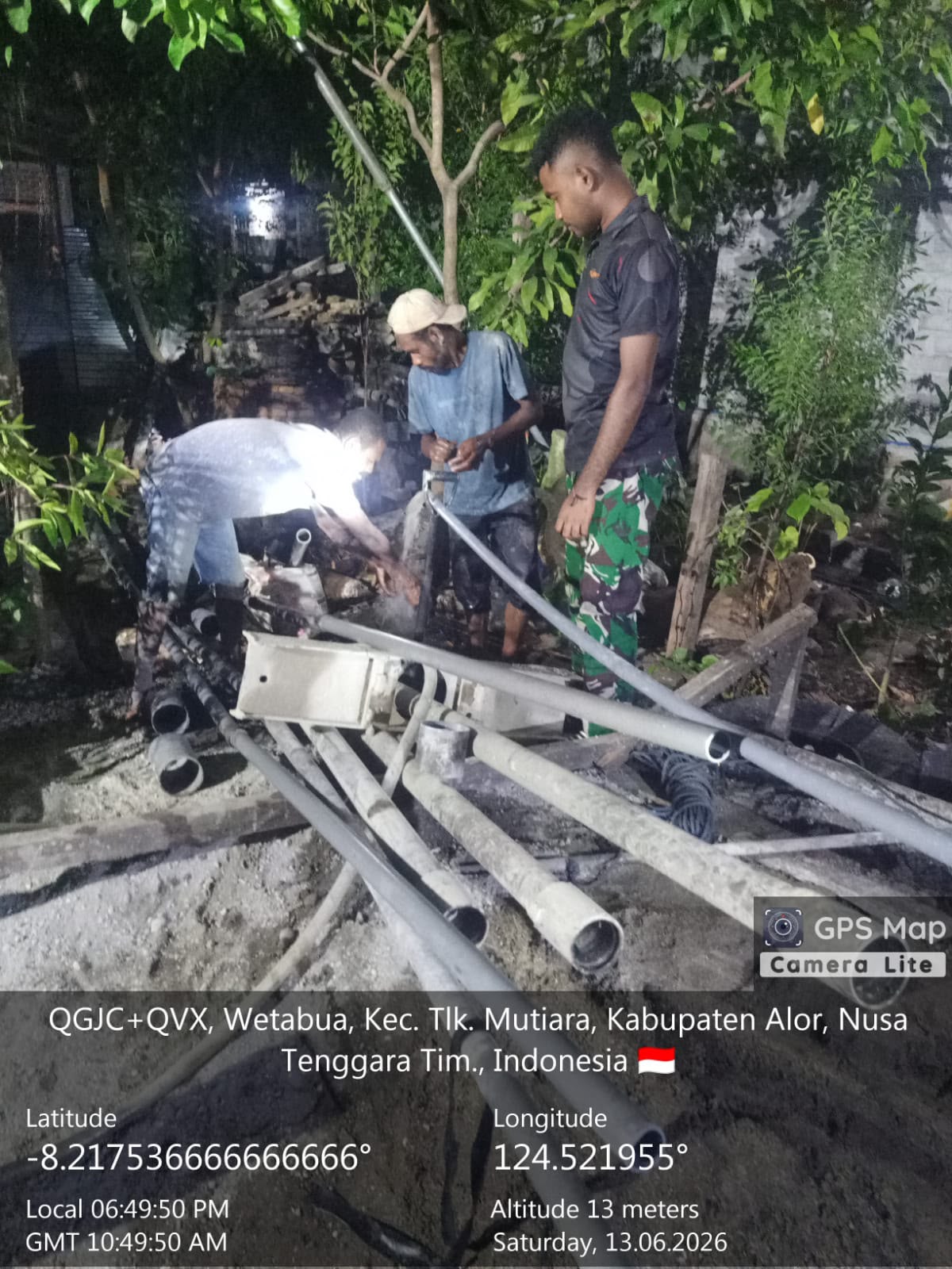 Sumur Bor Bhakti TNI AD di Wetabua Diharapkan Atasi Kesulitan Air Bersih Masyarakat