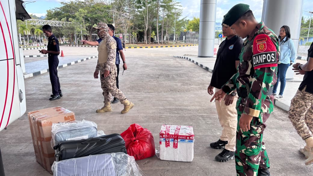 Perkuat Pengawasan Perbatasan, Yonarmed 12 Kostrad Dukung Operasi Patuh Pelintas Batas Negara