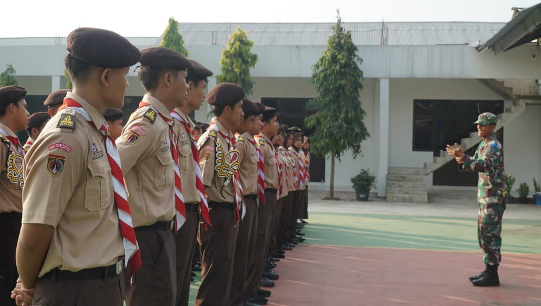 Kodim Purbalingga Tanamkan Karakter Pelajar Yang Disiplin, Bertanggungjawab dan Berjiwa Kepemimpinan