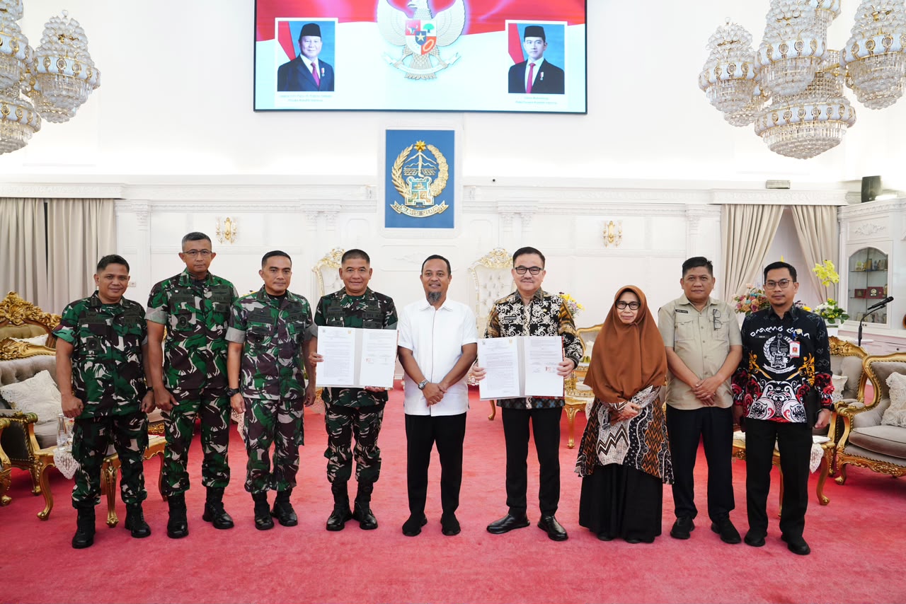 Satukan Kekuatan untuk Rakyat, Pangdam XIV/Hasanuddin Teken Kerja Sama Strategis dengan Pemprov Sulsel