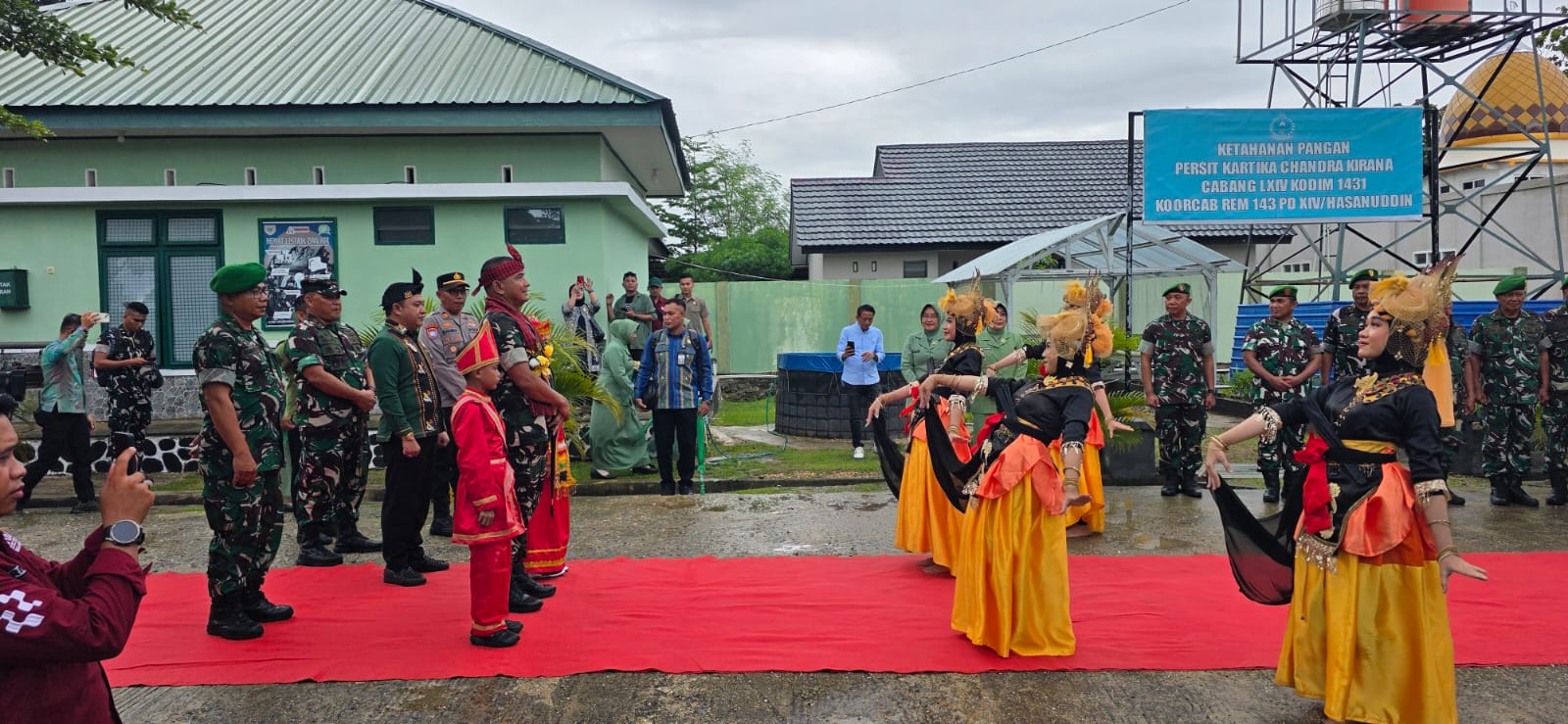 Kunker di Kodim 1431/Bombana: Pangdam XIV/Hsn Tegaskan Babinsa Jadi Ujung Tombak TNI AD