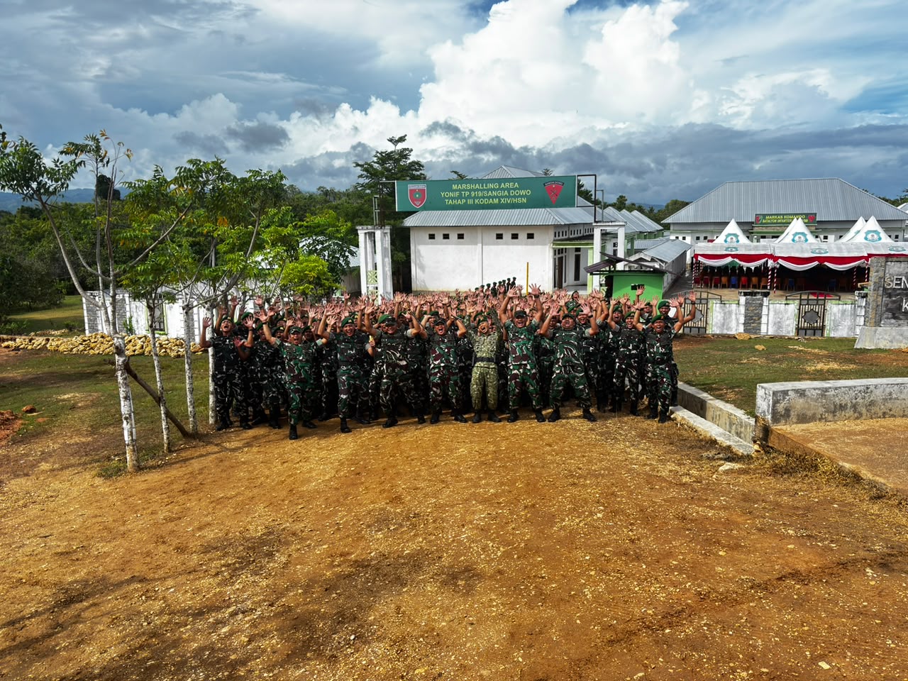Pangdam XIV/Hasanuddin Tekankan Prajurit Yonif TP 919/SD Harus Memberikan Manfaat bagi Masyarakat
