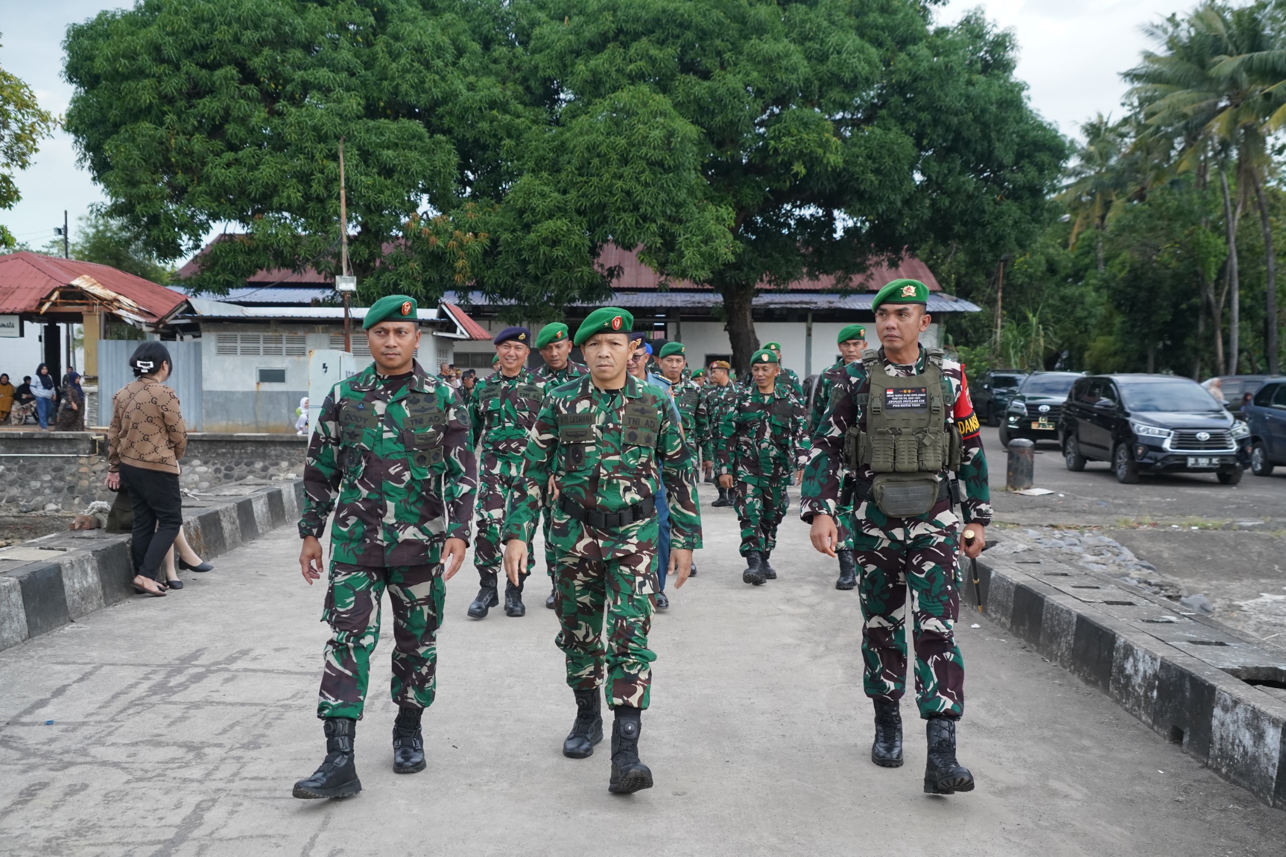 Kasdam XIV/Hsn Lepas Prajurit Petarung Hasanuddin, Satgas Yonif 726/TML Siap Ditempa Menuju Misi Perbatasan RI–PNG